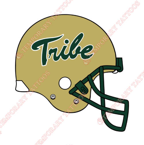 William and Mary Tribe Customize Temporary Tattoos Stickers NO.7007